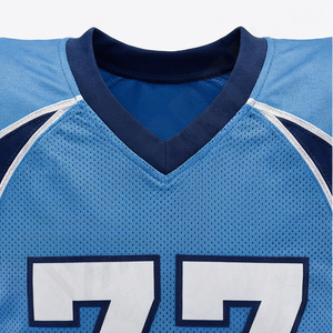 Camiseta de Fútbol Personalizable y Transpirable para Hombre, con Nombre y Número del Equipo, Tallas Grandes, Ropa Deportiva de Fútbol Americano - Product Image 4