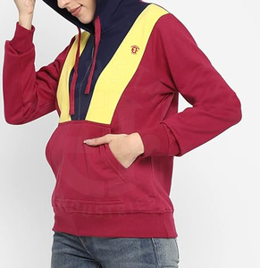 เสื้อกันหนาวมีฮู้ดสำหรับผู้หญิงเสื้อฮู้ดผ้าฝ้ายผลิตตามสั่ง - Product Image 2