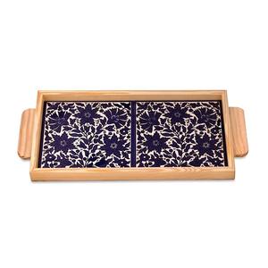 Bandeja de madera para servir de gran calidad con diseño impreso esmaltado para servir desayuno, bandeja para café y té a un precio barato y mejor - Product Image 5