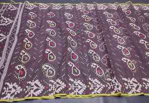 Exclusivo colorido Deshi Dhakai Jamdani Sharee calidad de exportación para mujeres JAMDANI tela rojo verde cielo azul de Bangladesh - Product Image 4