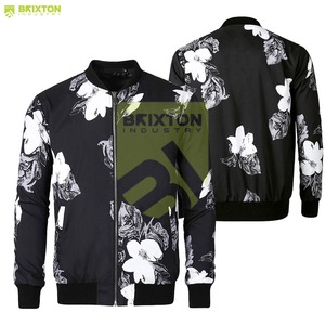 Chaqueta Bomber de Cuello Alto para Hombre, de Alta Calidad, Estilo Casual, para Invierno, Venta Directa de Fábrica - Product Image 3