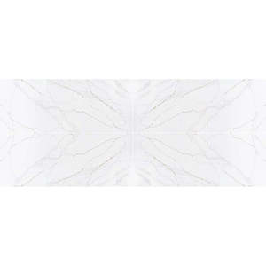 Grande dalle murale moderne en quartz Unionstone Calacatta Romano, composition imperméable - Product Image 4