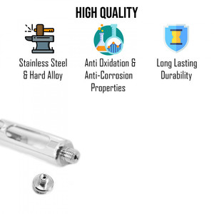 Jeringa de autoaspiración de dentista pasivo automático Manual de acero inoxidable con certificación CE Clase I para procedimientos de odontología - Product Image 2
