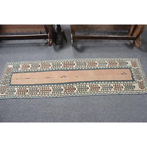 พรมตุรกี ขนาด 1.8x6.1 ฟุต (54x187 ซม.) สีน้ำตาลออมเบร วินเทจ - Product Image 3