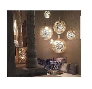 Lámpara Colgante Moderna de Metal Colección Iqbal con Pantallas de Tela Tipo Tambor, Color Blanco, Altura Ajustable, E27 LED 2700K, Luz Blanca Cálida Suave para Comedor - Product Image 6