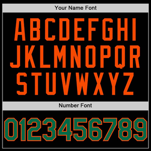 Veste universitaire noire et verte personnalisée pour hommes, nom brodé, numéro, vêtements d'équipe, corps en laine, manches en cuir - Product Image 3