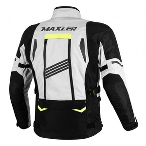 Heavyweight Waterproof Original Leather Fabric Motorbike <b>Jacket</b> Motorbike Textile <b>Jacket</b> Cordura 300D Motorbike <b>Jacket</b> - Product Image 2