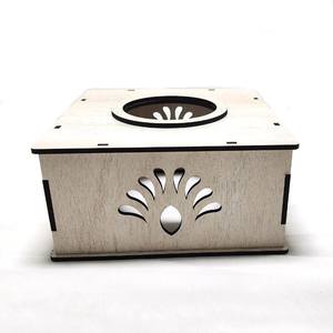 Tulay Wooden Square <b>Tissue</b> Napkin Paper <b>Holder</b> <b>Box</b> for Car Home <b>Holder</b> Wooden <b>Tissue</b> <b>Holder</b> Stand for Home Kitchen - Product Image 3