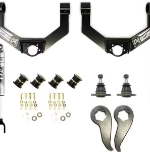 MIGLIOR PREZZO PER NUOVO KIT DI LIVELLAMENTO ORIGINALE Stage 4 con ammortizzatori Fox per GMC Chevy 2500HD 3500HD dal 2011 al 2019 - Product Image 1