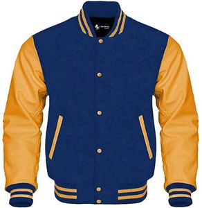 2024 Hip Hop Varsity Veste Hommes Femmes Automne Patchwork Couleur Bloc Coupe-Vent Manteaux Mode Lâche - Product Image 6