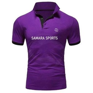 Venta al por mayor de poliéster algodón liso personalizado impreso ropa casual hombres personalizados polos con logotipo bordado - Product Image 4