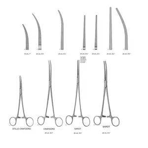 Stille-Crafoord hemostáticas pinzas y Sarot hemostáticas pinzas CE & ISO certificado