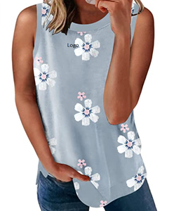 Hot Selling Women's Scoop Neck Tank <b>Tops</b> Knit Shirts Casual Loose Sleeveless Camis Sweater Blouses From Bangladesh - Product Image 5