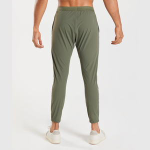 Pantalones de chándal de gimnasio para hombre con logotipo personalizado, transpirable, MOQ bajo, deportivos, Joggers, ropa de calle informal con ajuste cómodo, pantalones de entrenamiento Fitness - Product Image 2