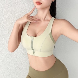 Sujetador deportivo de estilo simple para mujer para pechos pequeños Chaleco sin montura transpirable y sexy para correr Fitness Yoga - Product Image 4