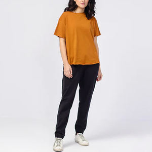 Ventas directas de fábrica Cómodas camisetas personalizadas para mujer Secado rápido Mejor fabricación Nuevos diseños de moda Técnicas teñidas simples - Product Image 3