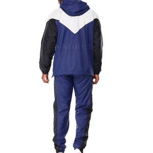 Elegante conjunto de Sudadera con capucha cortavientos con diseño minimalista Conjunto de Sudadera con capucha cortavientos de moda con capa exterior ligera - Product Image 2