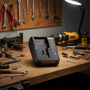 Cargador Rápido de Batería Brico 18V para Herramientas Eléctricas con Función de Compartir, Modelo BDC1AQW - Product Image 3