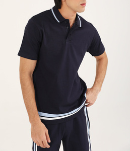 Conjunto Deportivo de Verano para Hombre, Camiseta de Manga Corta Holgada y Pantalones Cortos, Estilo Urbano, 100% Algodón Transpirable, Calidad Premium, Venta al Por Mayor - Product Image 1