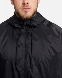 Chaqueta Cortavientos Impermeable Ligera de Lona para Hombre, Venta al por Mayor, Ropa de Trabajo Deportiva Personalizada, Secado Rápido y Transpirable - Product Image 4