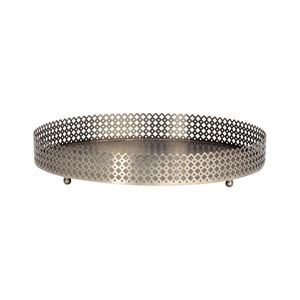 Modern Heart Shaped Aluminum Decorative <b>Tray</b> Silver Metal <b>Jewelry</b> Dish | Hand-Cast Hammered Finish Trinket Bowl for Home Decor - Product Image 6