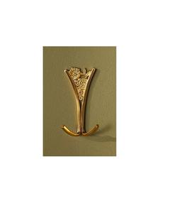 Elegant Golden Finished Brass <b>Wall</b> Hooks Designer Storage Solutions <b>for</b> Homeowners Seeking Timeless Sophistication Made Metal - Product Image 5