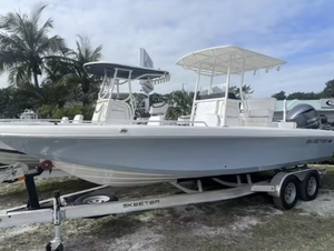 Precio de subasta para 2023 M0dern Bay B0at Center for Fam1ly Le1sure 0utdoor Sp0rt Adventures 23FT W1TH Tra1ler B0at - Product Image 3