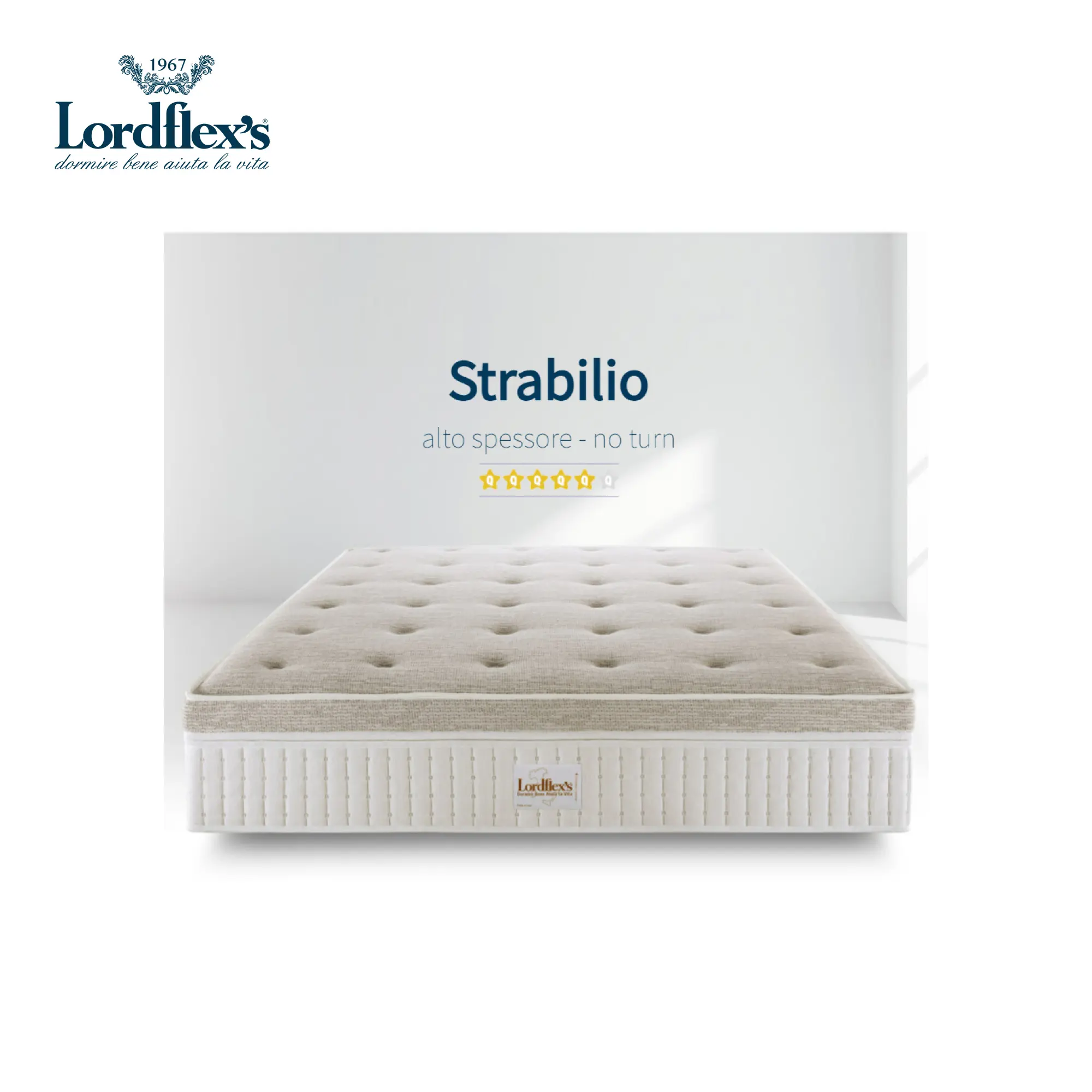 Strabio-colchón impermeable de 80x190 hecho en Italia, gran espesor, muebles para el hogar, cama, muebles de dormitorio