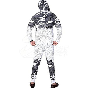 Chándal Estampado de Alta Calidad para Hombre 2025, con Mangas Largas, Holgado, Transpirable y con Patrón Sólido para Uso Casual en Invierno - Product Image 3