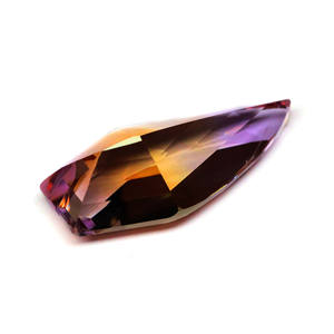 Fabuloso ametrino piedra facetada bien pulido bio color ametrino gemas Welo forma elegante ametrino piedra cortada para joyería - Product Image 6