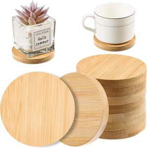 Sous-verres personnalisés en bambou et bois avec logo Protection des boissons Tapis de table pour tasses VIET FARGIMEX Accessoires de verres fabriqués - Product Image 6