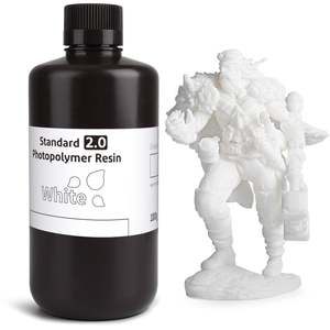 Résine photopolymère colorée ELEGOO V2.0 Standard 1KG/2KG pour imprimante 3D avec longueur d'onde UV de 405 nm - Product Image 2