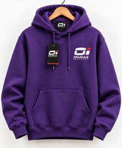 Wholesale Direct OMMIZ INDUSTRY New Design Custom Stitched <b>yellow</b> Pullover Sweatshirt <b>Hoodie</b> - Product Image 5
