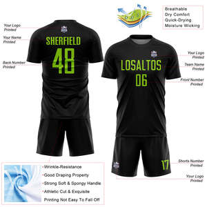 Uniformes de fútbol, costuras duraderas, control del sudor, diseño transpirable y comodidad ligera, diseñados para entrenamientos y torneos - Product Image 5