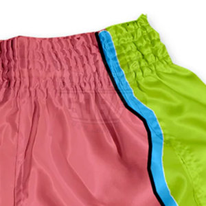 Pantalones Cortos de Muay Thai para Hombre, Corte Holgado, Cintura Elástica, Personalizados 2026, Ligeros, de Secado Rápido, Spandex/Poliéster para Adultos - Product Image 4