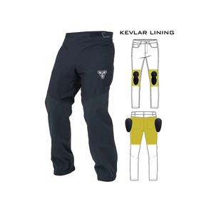 Pantalones de moto diseñados para uso prolongado en carretera con soporte de protección para las rodillas de nivel CE 1. - Product Image 1