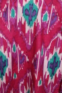 Conjunto de pijama de algodón suave y ligero para mujer con hermosa ropa de dormir con estampado Ikat para noches cómodas - Product Image 5