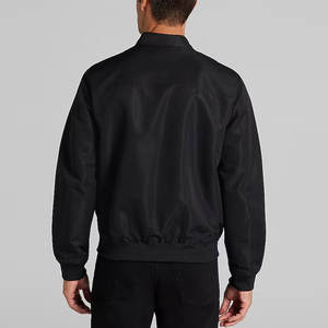 Chaquetas de Spandex con cuello con capucha para hombre más vendidas Chaquetas de hombre de diseño superior de manga completa con servicio OEM - Product Image 3