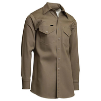 Venta al por mayor 100% algodón hombres Industrial transpirable resistente al fuego ropa de trabajo camisa de trabajo de soldadura