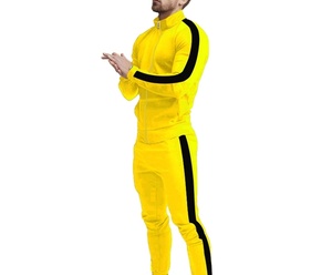 ชุดวอร์มแฟชั่นสำหรับผู้ชายออกแบบมาสำหรับฝึกออกกำลังกายปรับแต่งสีได้ใส่สบาย - Product Image 3