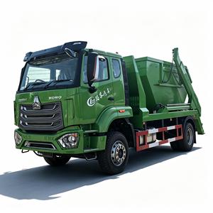 Nouveau camion benne basculante Dongfeng 4x2 à bras articulé pour la collecte des déchets, chargeur hydraulique pour la voirie, en promotion - Product Image 2