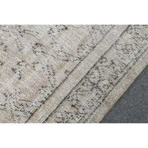 Tapis de 3,1 x 6,3 pieds, tapis vintage décoratif, tapis persan blanc - Product Image 5