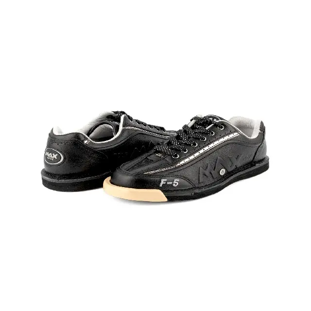 Neue Ankunft Voll leder Material Schuhe Hochwertige Bowling schuhe Premium Produkt F-5 Tour Bowling schuhe Schwarz