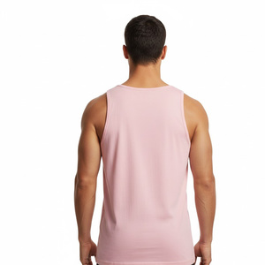 <b>Men</b> fitness tank top OEM factory supplier wholesale custom made sleeveless gym outfit workout <b>vest</b> casual sporty fashion wear - Product Image 2