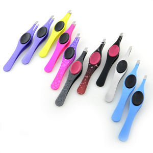 Pinzas de Cejas Profesionales de Alta Gama, Marca Privada, Punta Redondeada, Acero Inoxidable, Herramientas de Belleza - Product Image 6