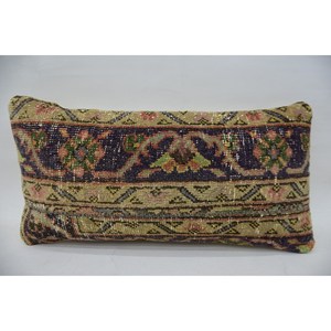 Beige Bohemian Wool <b>Pillow</b> 12x24 Inch Vintage Square Cushion Woven Decorative Cushion for <b>Sofa</b> Use Christmas Product - Product Image 1