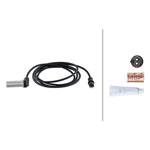 6PU230048651 - เซ็นเซอร์วัดความเร็วล้อ - ขั้วต่อ 2 พิน - เพลาหน้า/เพลาหลัง - สายเคเบิล: 2030 มม. - MSP Export - Product Image 1