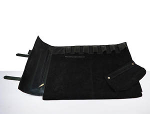 Sac de transport professionnel en cuir véritable de qualité supérieure, anti-odeur, robuste et confortable, pour couteaux de chef et ustensiles de cuisine - Product Image 6