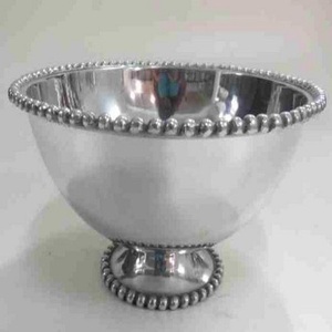 Aluminum Silver Metal Unique Designing Stylish Table Ware Fruit Platters <b>Large</b> Modern Wedding Decoration Lovely Table Ware <b>Bowls</b> - Product Image 6