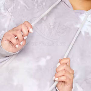 Latest Design Made In Pakistan Acid Wash <b>Hoodies</b> OEM Service Wholesale Women Acid Wash <b>Hoodies</b> - Product Image 4